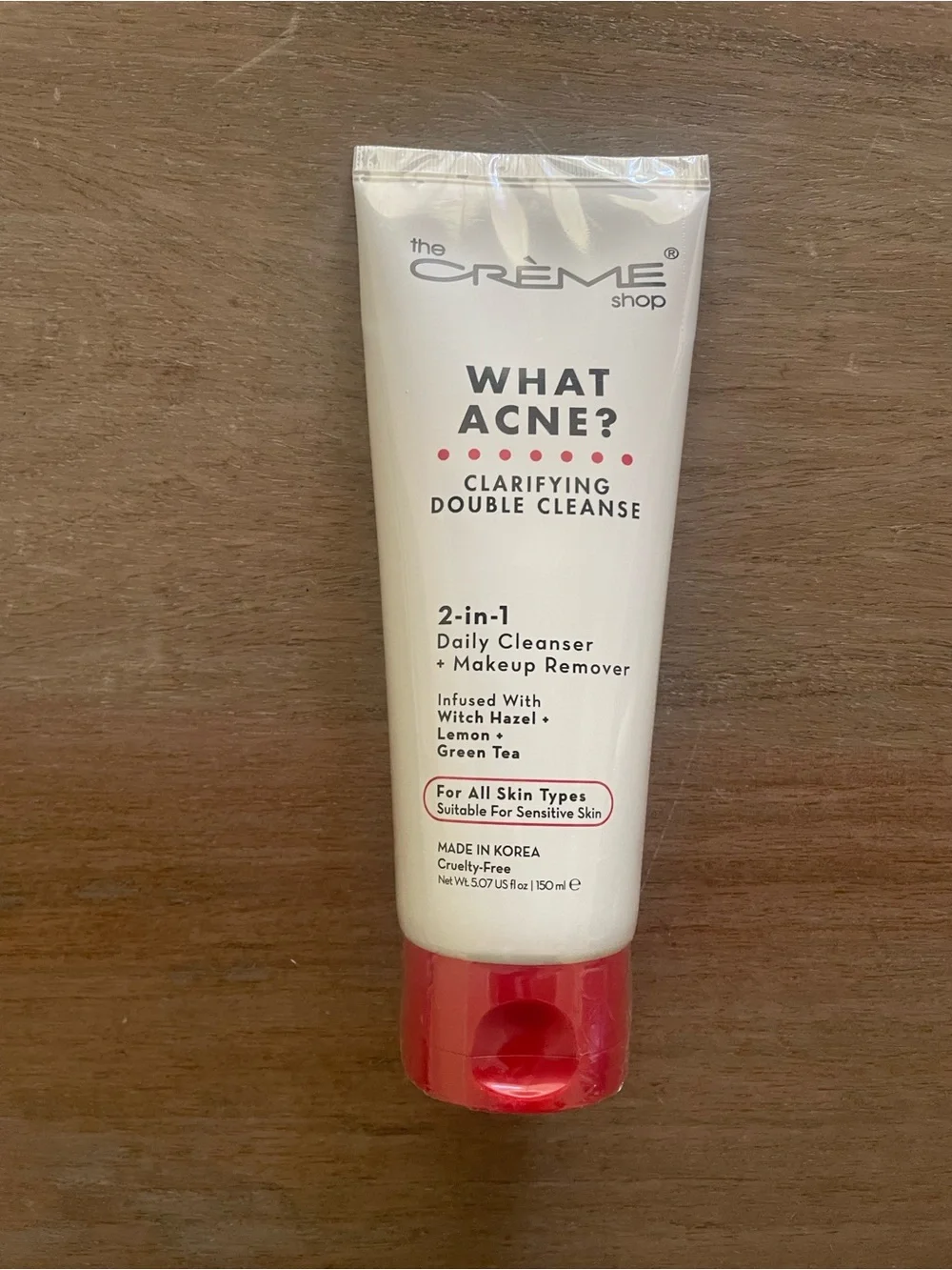 The Crème Shop What Acne? Clarifying Double Cleanse
